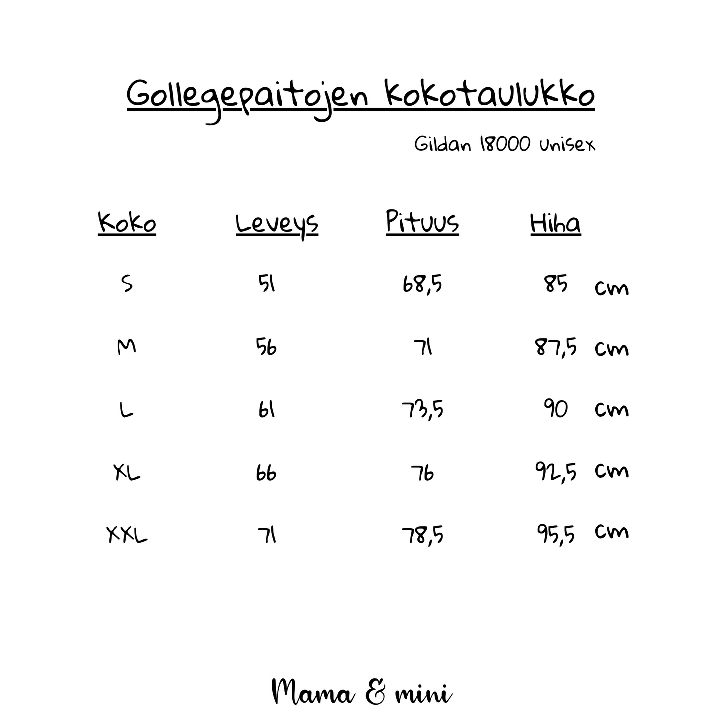 Personoitava collegepaita