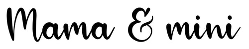 Mama and mini design